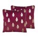Beliani Cojín decorativo CUPID 45x45 Rojo
