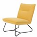 Sillón decorativo LEO Sillón decorativo LEO Amarillo