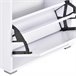 Armario de Zapatos MDF y Plásctico HOMCOM 60 Blanco