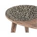 Beliani Conjunto de mesas KHETUA Marron
