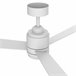 Ventilador de techo ALBA marca SABA Blanco