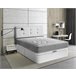 PACK CANAPÉ DE POLIPIEL + COLCHÓN VISCOELÁSTICO 150x200 Blanco