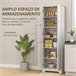 Alacena de Cocina Melamina de Madera, MDF HOMCOM, hogar - cocina Blanco