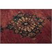 Alfombra de lana POLONIA oval SAMARKAND 200x300 Rojo