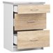Armario de Cocina Independiente LIMA AKORD con estantes 60 Blanco/ Madera