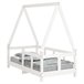 Estructura De Cama Infantil 145x76 Blanco