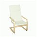 Sillón de tela PAZ Beige