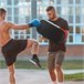 Manoplas de Boxeo PU, EPE SPORTNOW Negro