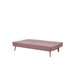 Sofá cama ROSI 3 plazas color rosa Rosa