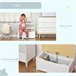 Baúl de Juguetes para Niños MDF, Madera de Pino HOMCOM Blanco