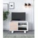 Conjunto de muebles  1Mueble TV100, 1 Mesa de Centro Blanco