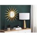 Beliani Espejo decorativo PERELLI Dorado