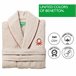 Albornoz benetton 360 gsm 100% algodón Beige
