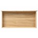 Beliani Conjunto de 2 cajones de cama Madera de pino CRONAT Madera Clara