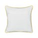 Beliani Cojín decorativo ARALES 45x45 Amarillo