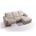 Chaise longue piel WILLY Beige