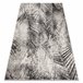 Alfombra MATEO 8035/944 Moderna hojas de palma estructural 180x270 Gris