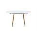 Mesa de cocina extensible ARTIC Blanco