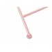 Beliani Conjunto plegable ALBINIA Rosa