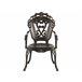 Beliani Conjunto de comedor SAPRI Marron