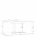 Mesa de comedor extensible roble VERONA Roble