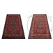 Alfombra de lana OMEGA HARI oriental 235x350 Rojo