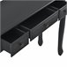 Consola mesa de entrada salón cajones de MDF 03_0004179/2 Negro