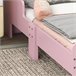 Cama Infantil MDF, Tablero Multicapa ZONEKIZ Cama Infantil MDF, Tablero Multicapa ZONEKIZ Rosa