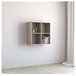 Acomoda Textil – Estantería para Pared y Suelo.(4 Cubos Cuadrada) 67 Blanco