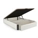 Canapé Luxury S-Max 3D 135x190 Blanco/ Gris