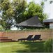 Toldo de polietileno con forma de vela 400x400 Gris