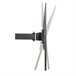 Soporte TV pared inclinable/orientable/desplegable Kaorka Negro