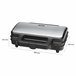 Sandwichera Proficook ST 1092 Plateado