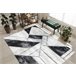 Alfombra EMERALD exclusivo 81953 glamour 180x270 Blanco/ Negro