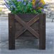 Huerto Urbano Rectangular Madera de Abeto Outsunny Marron