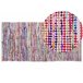 Beliani Alfombra de pelo corto BELEN 80x150 Multicolor