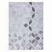 Alfombra MEFE moderna B400 Cubo Geométrico 3D Structural 280x370 Gris Claro