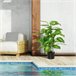 Plantas Artificiales PEVA HOMCOM, hogar - decoración Verde