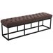 Banco - Amun - Tela 150x38 Marron