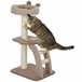 Árbol para Gatos Aglomerado de madera, Poliéster PawHut Árbol para Gatos Aglomerado de madera, Poliéster PawHut Marron