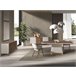 ANGEL CERDA Mesa comedor rectangular y madera Beige