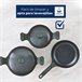 Set 5pcs bateria de cocina aluminio fundido Multicolor