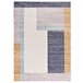 Alfombra vintage impresa CLASS - ATTICGO 140x200 Multicolor