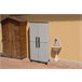 Armario exterior en PVC Gris