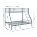 Litera de Matrimonio Metalica 200x145 Blanco
