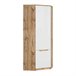 Armario de esquina 1 puerta June Natural/ Blanco