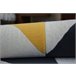 Alfombra SCANDI Diamantes 140x200 Blanco/ Negro