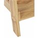 Beliani Estante para libros MOBILE DUO Madera Clara