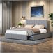 Cama, 4 cajones, cama doble, cama para adolescentes 164x209 Cama, 4 cajones, cama doble, cama para adolescentes 164x209 Gris