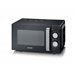 Microondas con temporizador de 20 L. SEVERIN, MW 7761, 800 W Negro